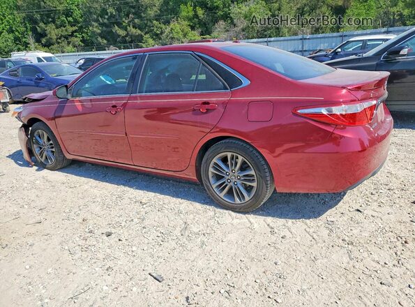 4T1BF1FK5HU619005 2017 TOYOTA CAMRY Red 