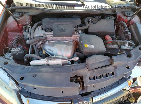 4T1BF1FK5HU619005 2017 TOYOTA CAMRY Red 