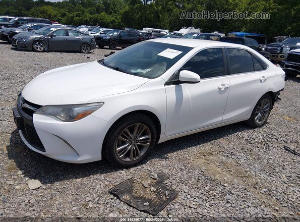 4T1BF1FK5HU733280 2017 TOYOTA CAMRY White Առջևի ձախ երեք քառորդ տեսարան