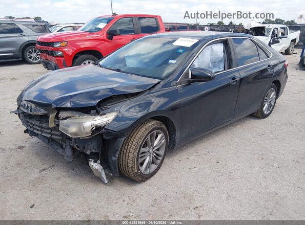 4T1BF1FK6HU315939 2017 TOYOTA CAMRY Blue Przód lewy