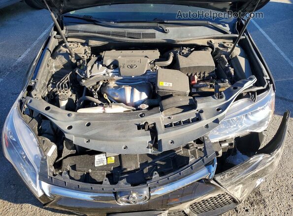 4T1BF1FK6HU449348 2017 TOYOTA CAMRY Черный Вид задней части салона