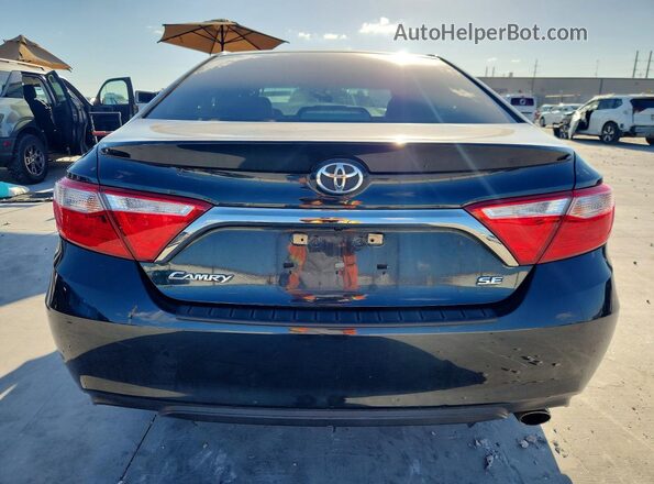 4T1BF1FK7GU123413 2016 TOYOTA CAMRY Black Вид ззаду