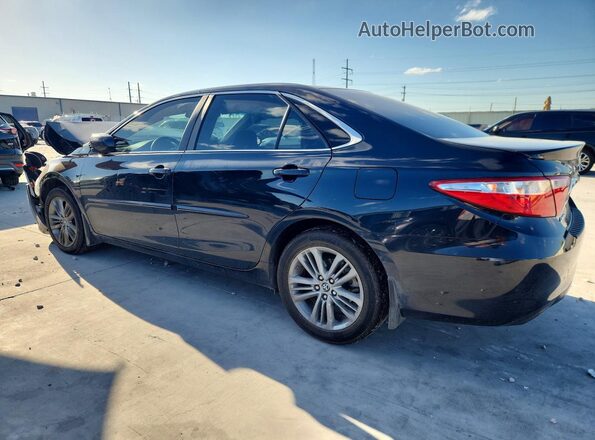 4T1BF1FK7GU123413 2016 TOYOTA CAMRY Black Задня ліва чверть