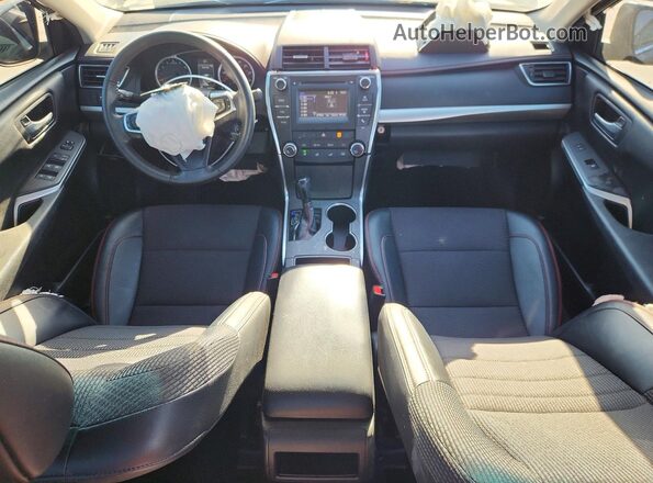 4T1BF1FK7GU123413 2016 TOYOTA CAMRY Black Вид панелі приладів