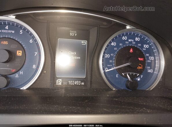 4T1BF1FK7GU131060 2016 TOYOTA CAMRY Black Հետևի նստատեղերի տեսք
