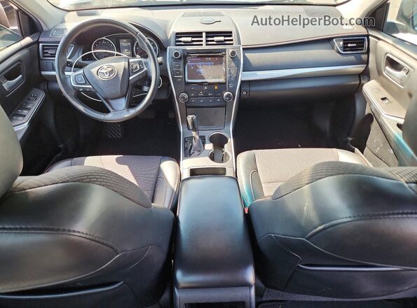 4T1BF1FK7GU253286 2016 TOYOTA CAMRY Silver Vista del salpicadero