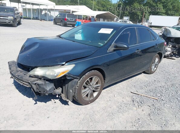 4T1BF1FK7GU558951 2016 TOYOTA CAMRY Blue Front left