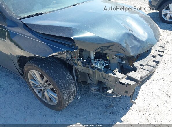 4T1BF1FK7GU558951 2016 TOYOTA CAMRY Blue Front view