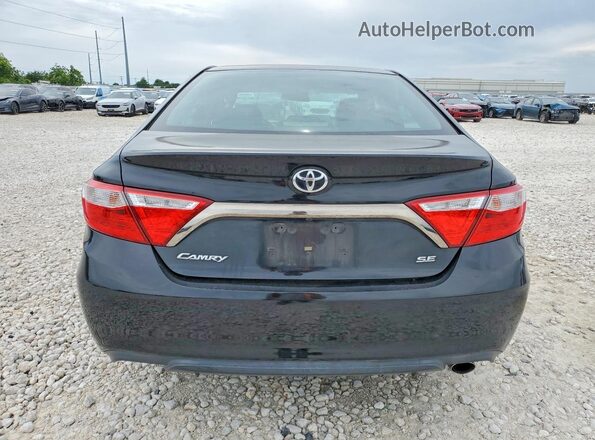 4T1BF1FK7GU592520 2016 TOYOTA CAMRY Black უკანა ხედი