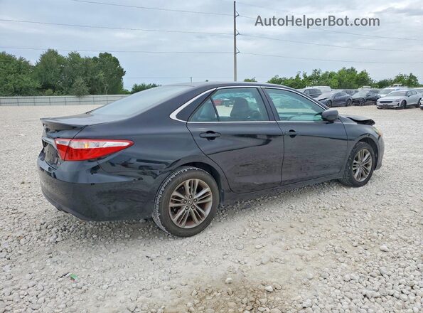 4T1BF1FK7GU592520 2016 TOYOTA CAMRY Black უკანა მარჯვენა