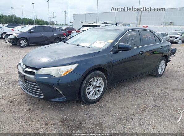 4T1BF1FK7GU609705 2016 TOYOTA CAMRY Black Vista tres cuartos delantera izquierda