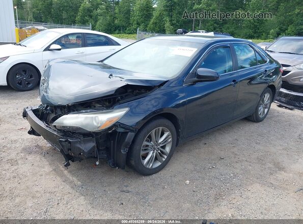 4T1BF1FK7HU334306 2017 TOYOTA CAMRY Black Vista tres cuartos delantera izquierda