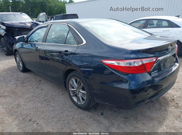 4T1BF1FK7HU334306 2017 TOYOTA CAMRY Black Trasero izquierdo