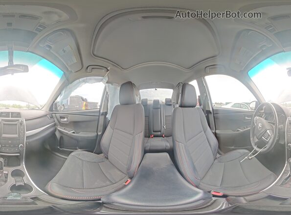 4T1BF1FK7HU406010 2017 TOYOTA CAMRY Black VIN კოდის სტიკერის ხედი