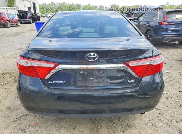 4T1BF1FK8GU145162 2016 TOYOTA CAMRY Black უკანა ხედი