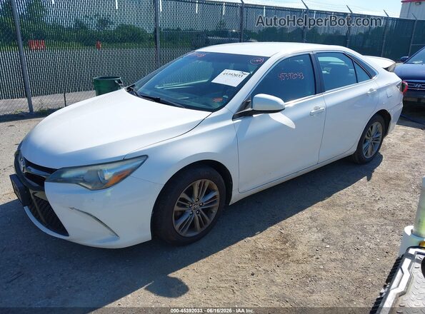 4T1BF1FK8GU174662 2016 TOYOTA CAMRY White Передня ліва чверть