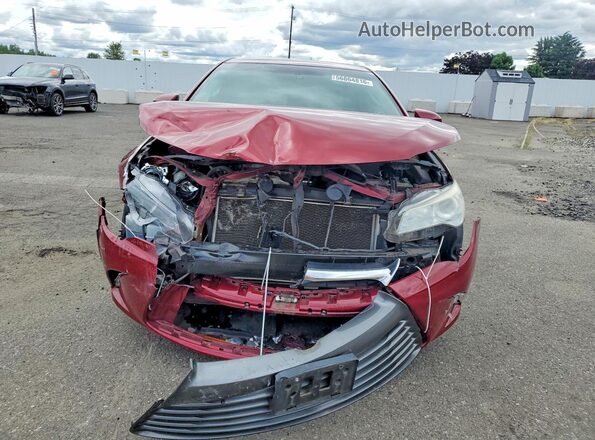 4T1BF1FK8GU579839 2016 TOYOTA CAMRY Burgundy Widok z przodu
