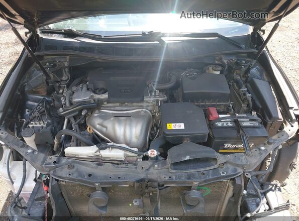 4T1BF1FK8HU360770 2017 TOYOTA CAMRY Black Հետևի տեսք