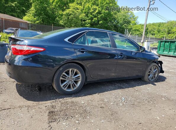 4T1BF1FK8HU664276 2017 TOYOTA CAMRY Черный Задняя правая четверть