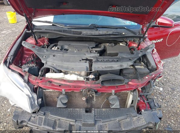 4T1BF1FK8HU735752 2017 TOYOTA CAMRY Burgundy Հետևի տեսք
