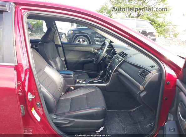 4T1BF1FK8HU735752 2017 TOYOTA CAMRY Burgundy Սալոնի դիմացի տեսք