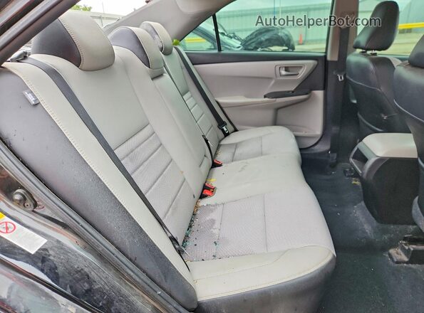 4T1BF1FK9GU211766 2016 TOYOTA CAMRY Черный Вид задних сидений
