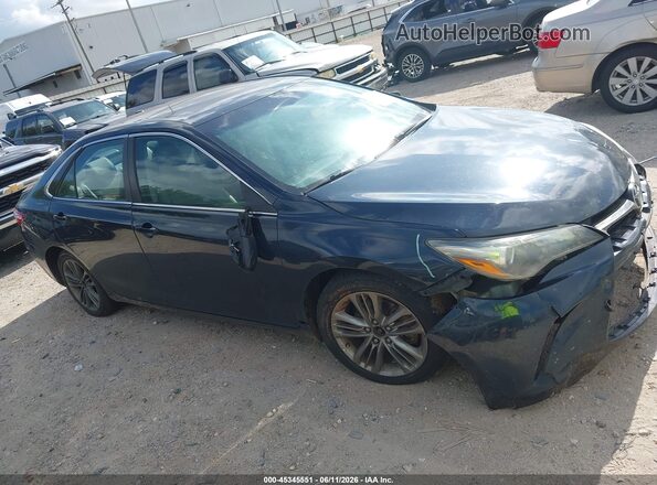 4T1BF1FK9GU549488 2016 TOYOTA CAMRY Blue Widok wnętrza z tyłu
