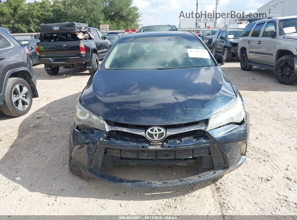 4T1BF1FK9GU549488 2016 TOYOTA CAMRY Blue Widok zestawu wskaźników