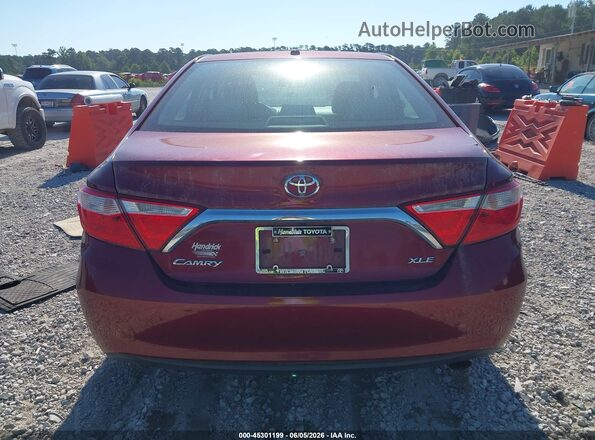 4T1BF1FK9GU590719 2016 TOYOTA CAMRY Бордовый 