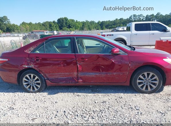 4T1BF1FK9GU590719 2016 TOYOTA CAMRY Бордовый 