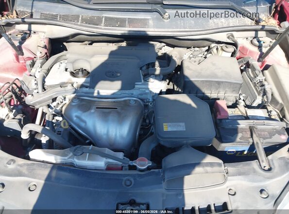 4T1BF1FK9GU590719 2016 TOYOTA CAMRY Бордовый 