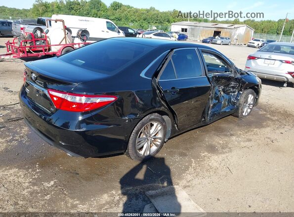 4T1BF1FKXGU139847 2016 TOYOTA CAMRY Black Tył prawy