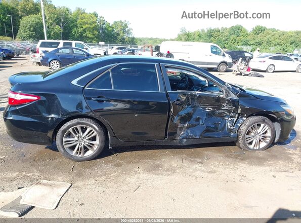 4T1BF1FKXGU139847 2016 TOYOTA CAMRY Black Widok z przodu