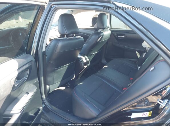 4T1BF1FKXGU139847 2016 TOYOTA CAMRY Black Widok naklejki z numerem VIN