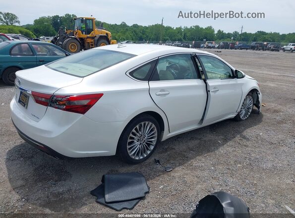 4T1BK1EB0GU202127 2016 TOYOTA AVALON White Հետևի աջ