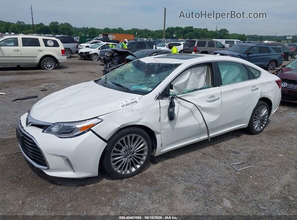 4T1BK1EB0GU202127 2016 TOYOTA AVALON White Առջևի ձախ երեք քառորդ տեսարան