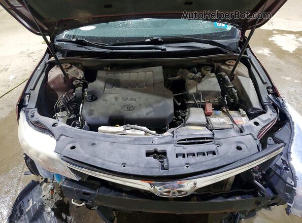 4T1BK1EB0GU211880 2016 TOYOTA AVALON Maroon უკანა სალონის ხედი