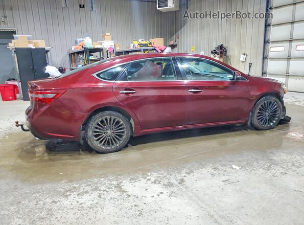 4T1BK1EB0GU211880 2016 TOYOTA AVALON Maroon უკანა მარჯვენა