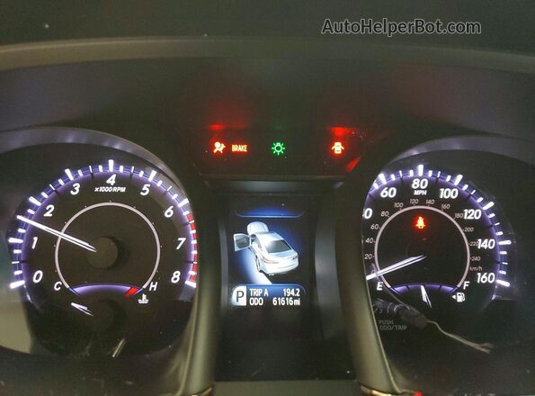 4T1BK1EB0GU235242 2016 TOYOTA AVALON Gray Instrument cluster view