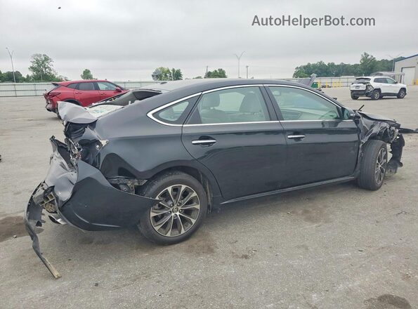 4T1BK1EB0HU249580 2017 TOYOTA AVALON Black Задня права чверть