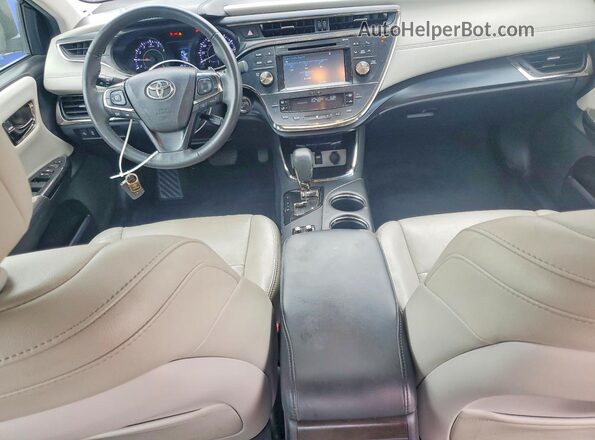4T1BK1EB0HU249580 2017 TOYOTA AVALON Black Вид панелі приладів