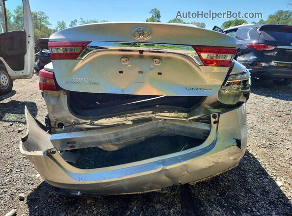 4T1BK1EB0HU253063 2017 TOYOTA AVALON Gold Вид ззаду