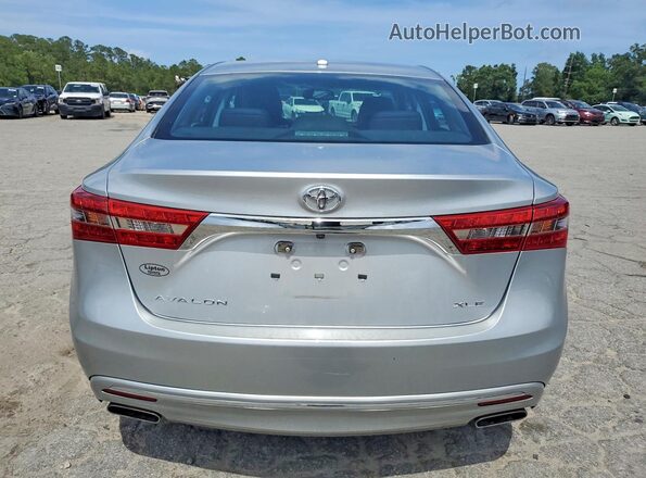 4T1BK1EB0JU275330 2018 TOYOTA AVALON Silver Rear view