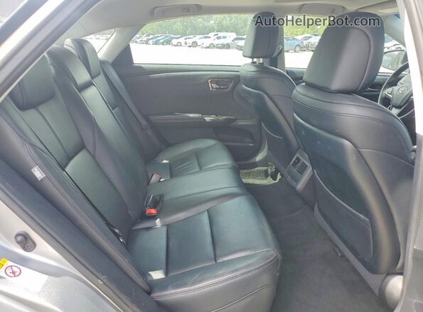 4T1BK1EB0JU275330 2018 TOYOTA AVALON Silver Rear seats view
