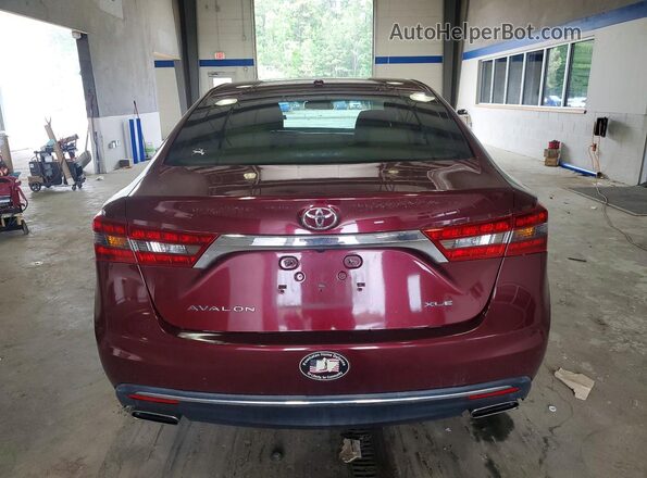 4T1BK1EB1GU194930 2016 TOYOTA AVALON Burgundy 