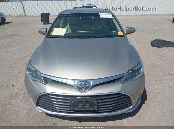 4T1BK1EB1GU210981 2016 TOYOTA AVALON Gold Vista del cuadro de instrumentos