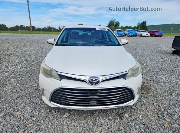 4T1BK1EB1GU211211 2016 TOYOTA AVALON White Դիմացի տեսք