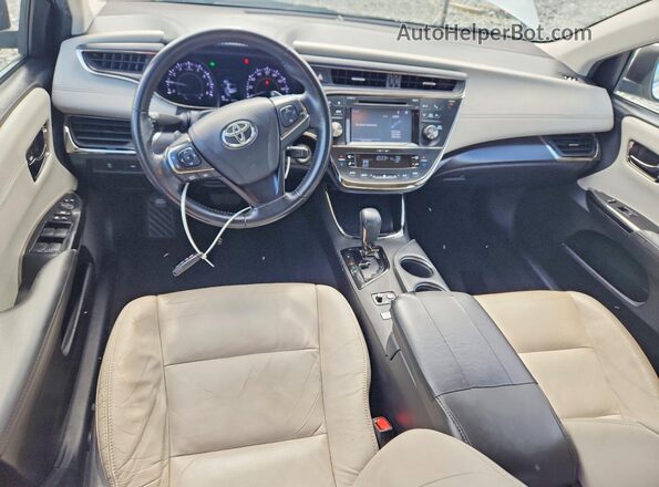 4T1BK1EB1GU211211 2016 TOYOTA AVALON White Առջևի վահանակի տեսք