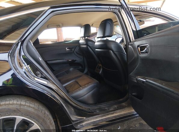4T1BK1EB1GU214464 2016 TOYOTA AVALON Black VIN კოდის სტიკერის ხედი
