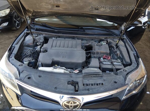 4T1BK1EB1GU214464 2016 TOYOTA AVALON Black უკანა ხედი